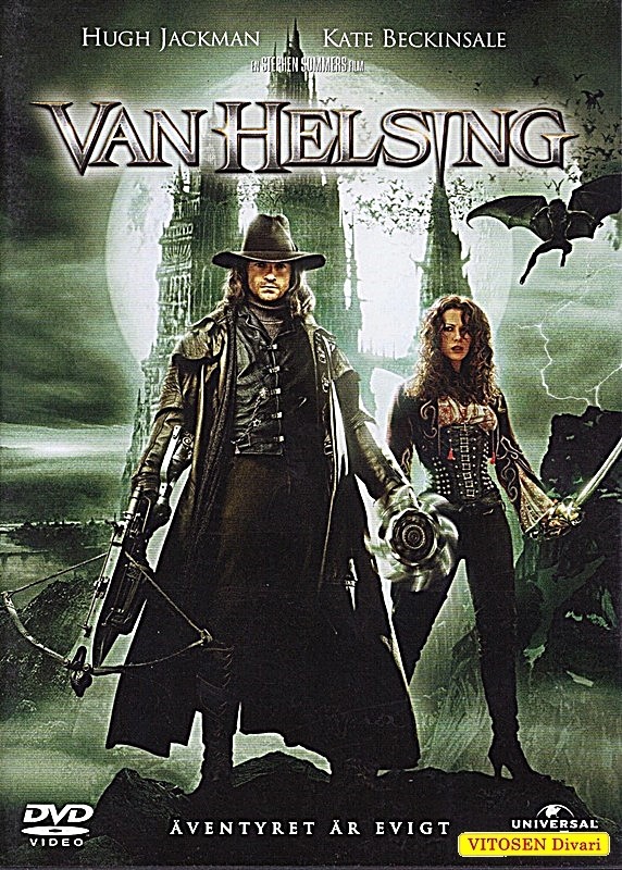 Van Helsing, ruotsalainen kansi